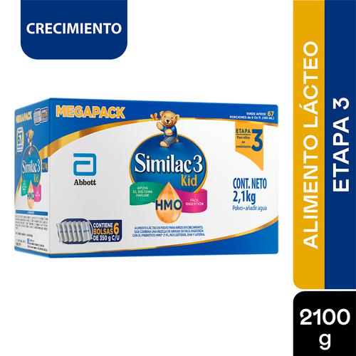 LECHE SIMILAC 3 X 2100G