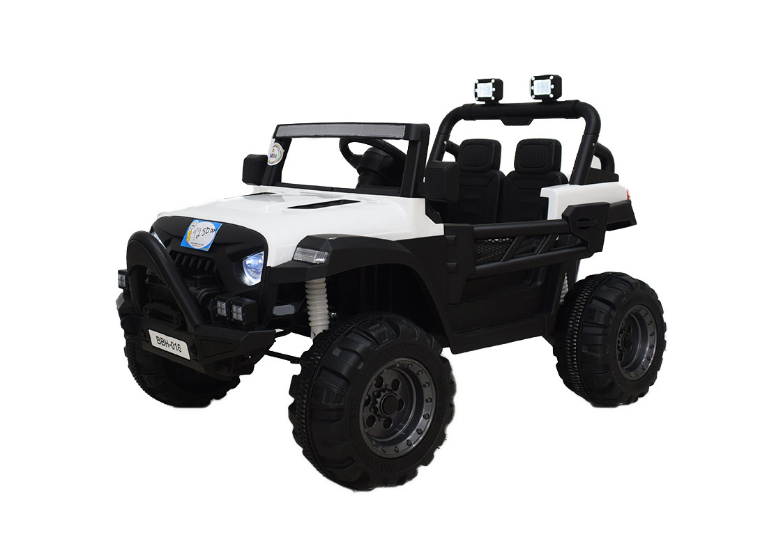 CARRO ELECTRICO JEEP BLANCO