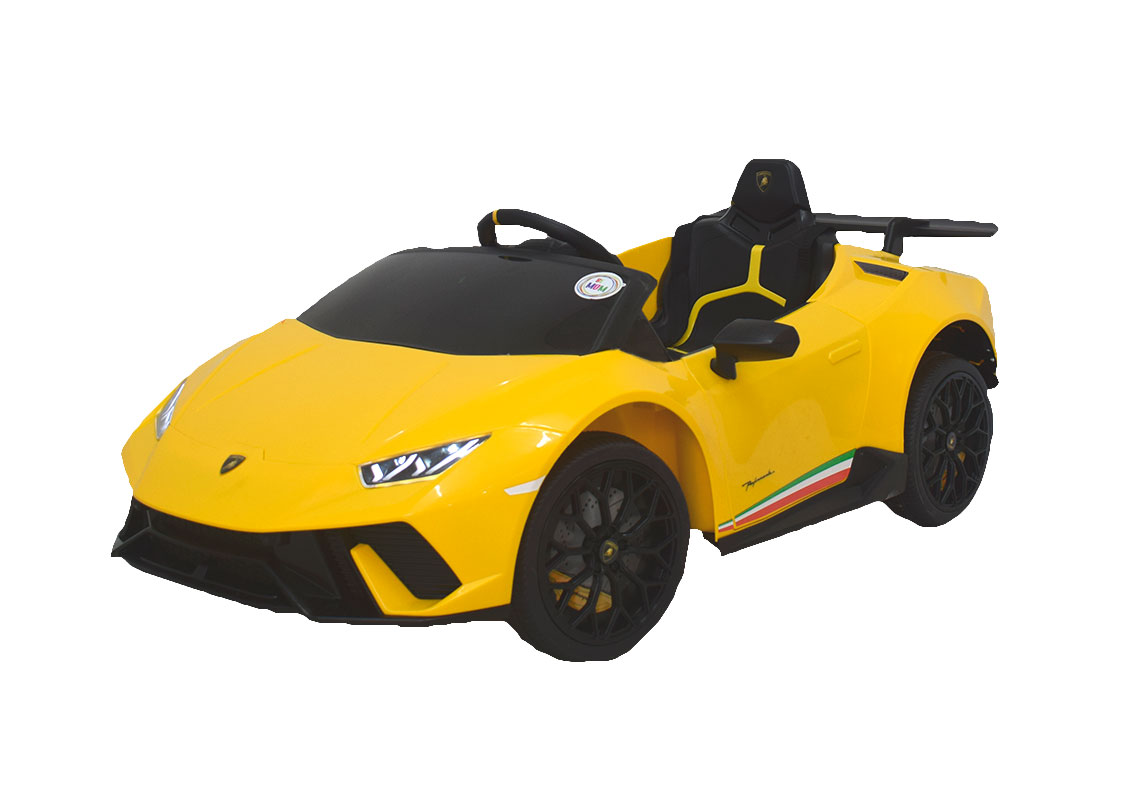CARRO ELECTRICO AMARILLO LAMBORGHINI