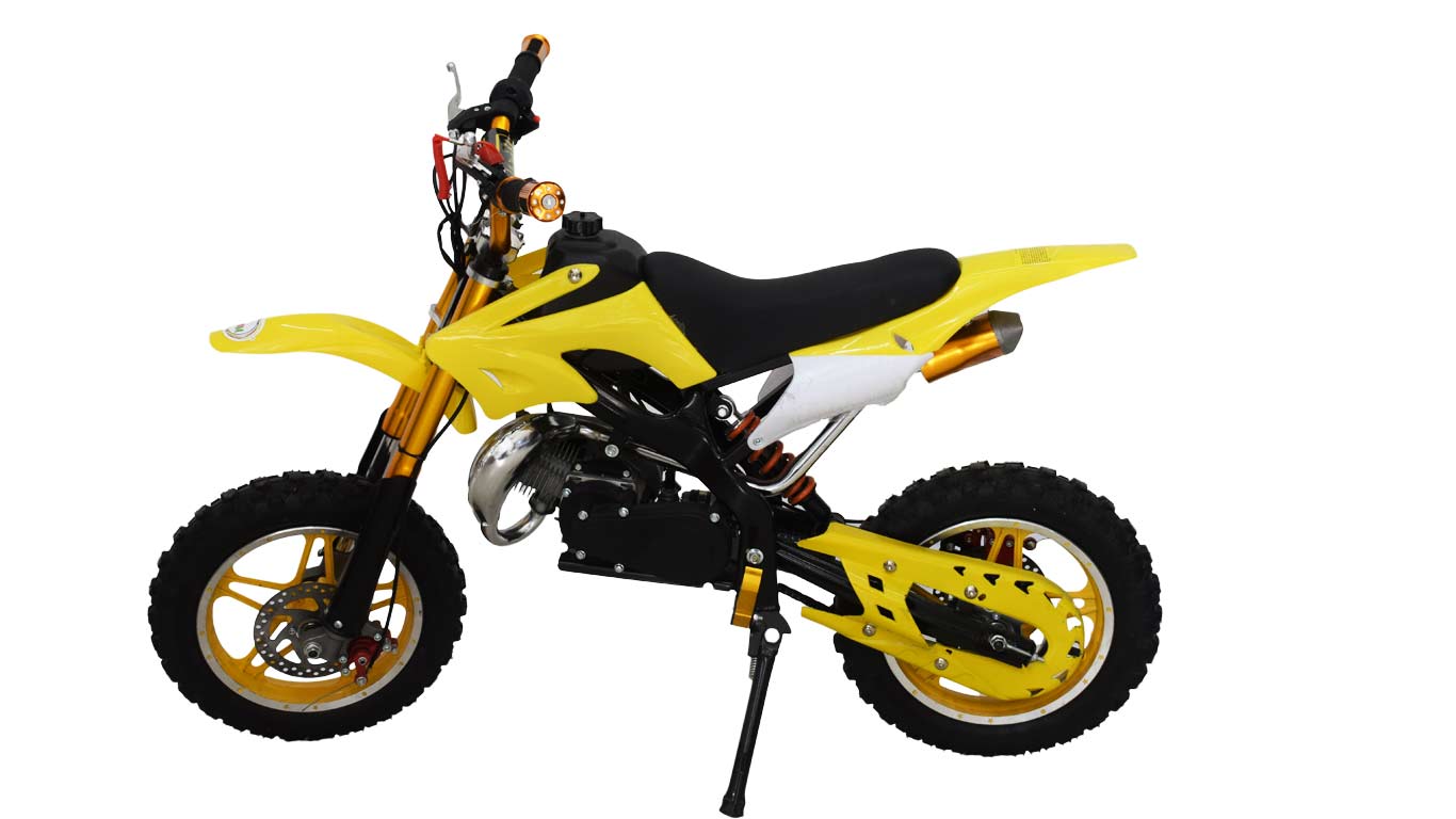 MOTO A GASOLINA AMARILLA